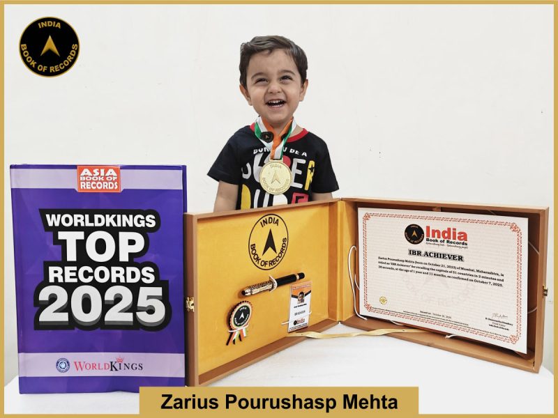 Zarius Pourushasp Mehta - IBR Achiever