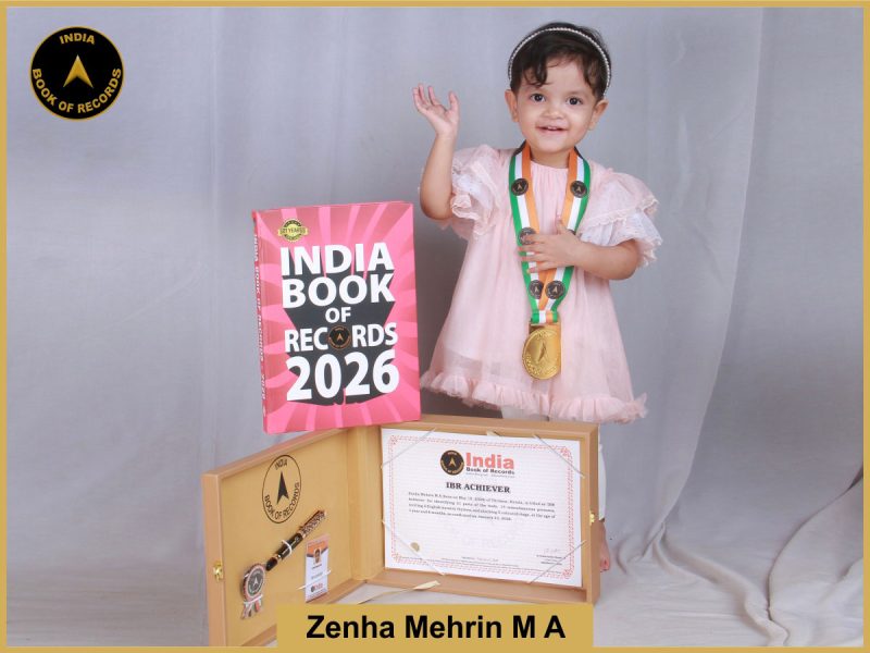Image of Zenha Mehrin M A with IBR Achiever certification.