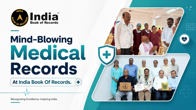 Mind-Blowing Medical Records At India Book Of Records.